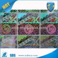 Brand Protection Rainbow colorful holograms scratch cards